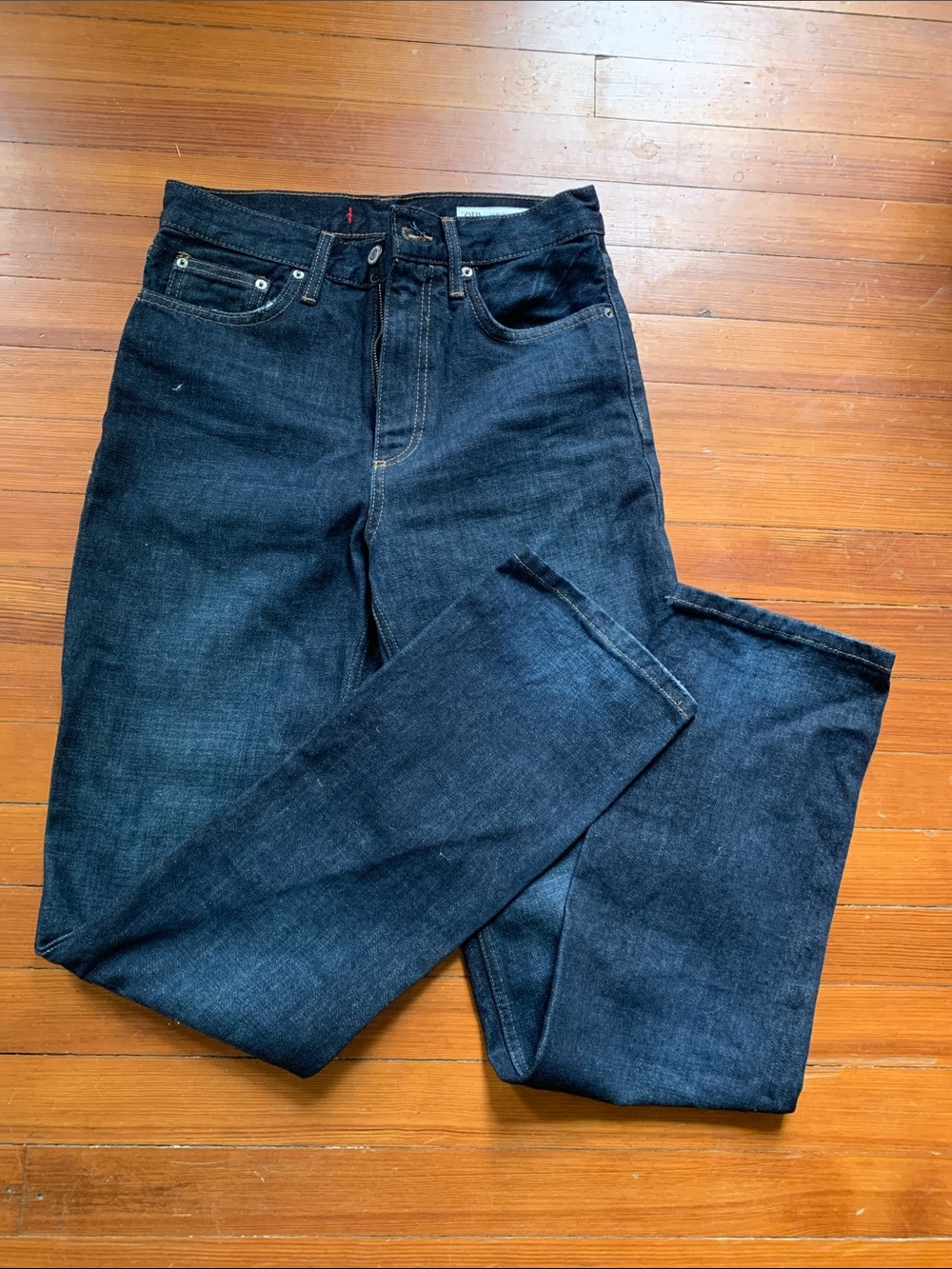 Classic Woman’s Dark Blue Denim Jeans